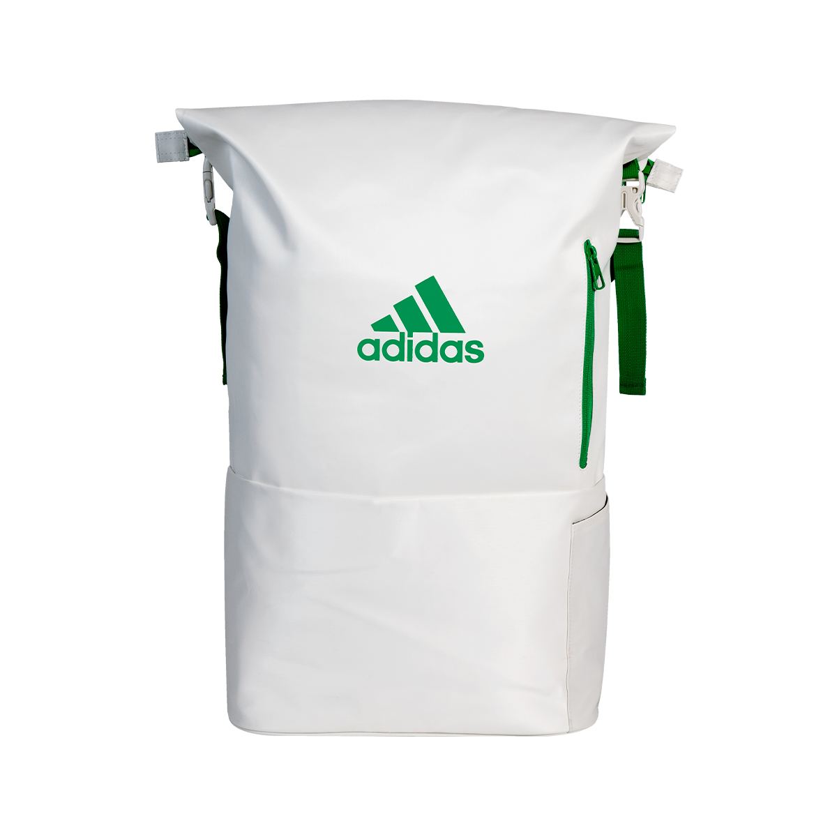 Sac dos Adidas Multigame blanc et vert Vente Priv e Bagagerie