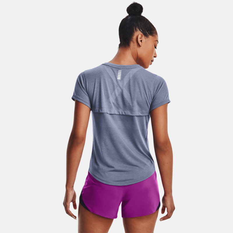 t shirt under armour streaker pour femme