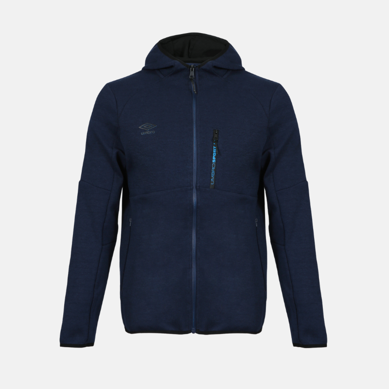 photo veste à capuche bleu marine umbro pour homme