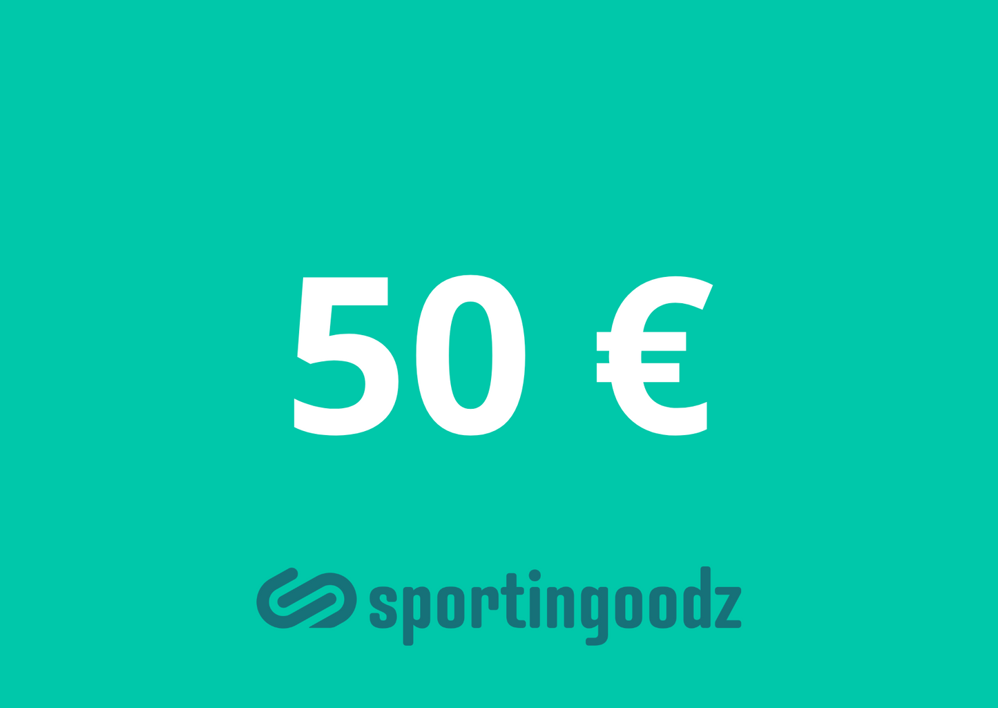 Photo de Carte-cadeau Sportingoodz 50 EUR marché
