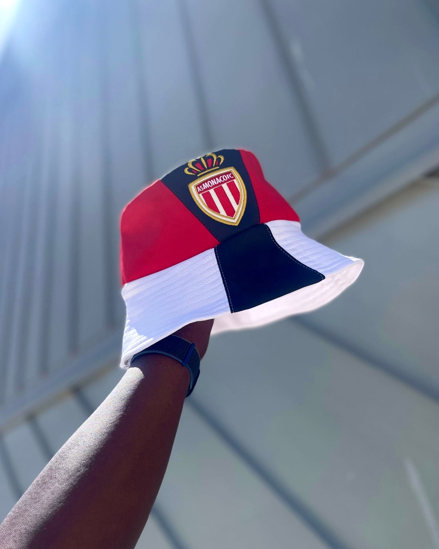 Veste et Bob Upcyclé As Monaco