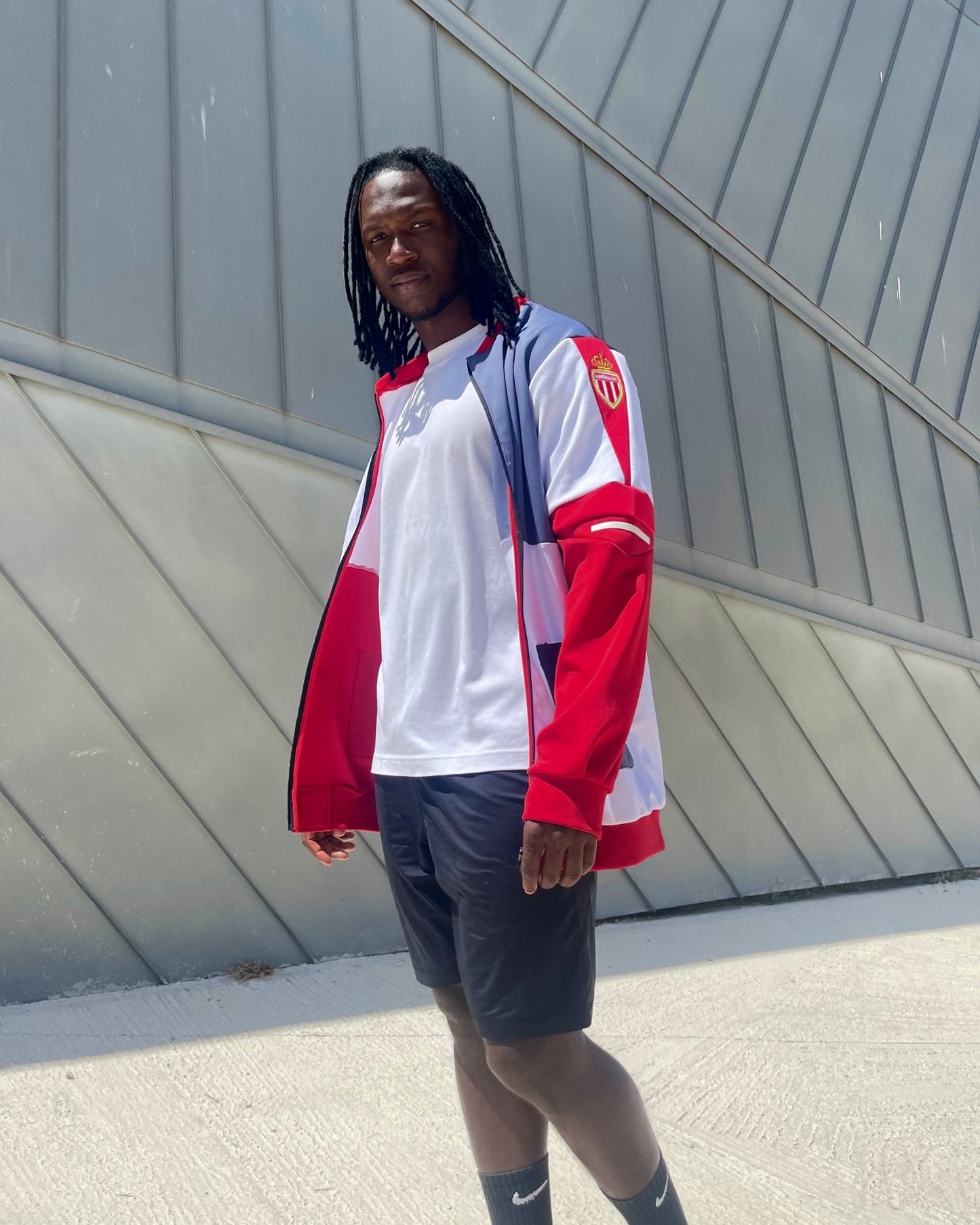 Veste et Bob Upcyclé As Monaco