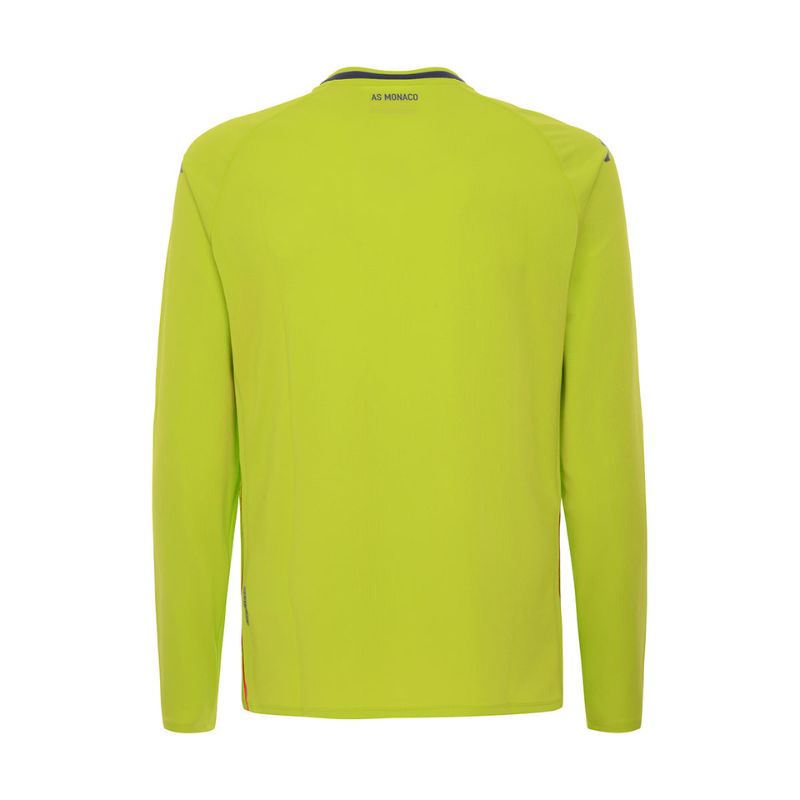 Photo de dos du maillot de foot vert pour enfant Kappa AS Monaco boutique saison 20/21