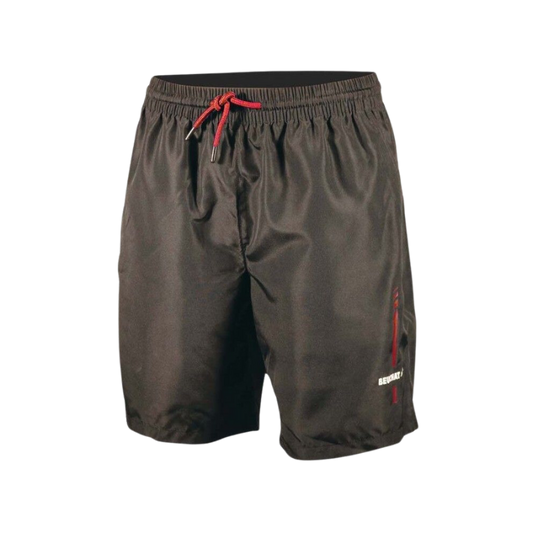 Short de bain Beuchat waterwear noir/rouge homme