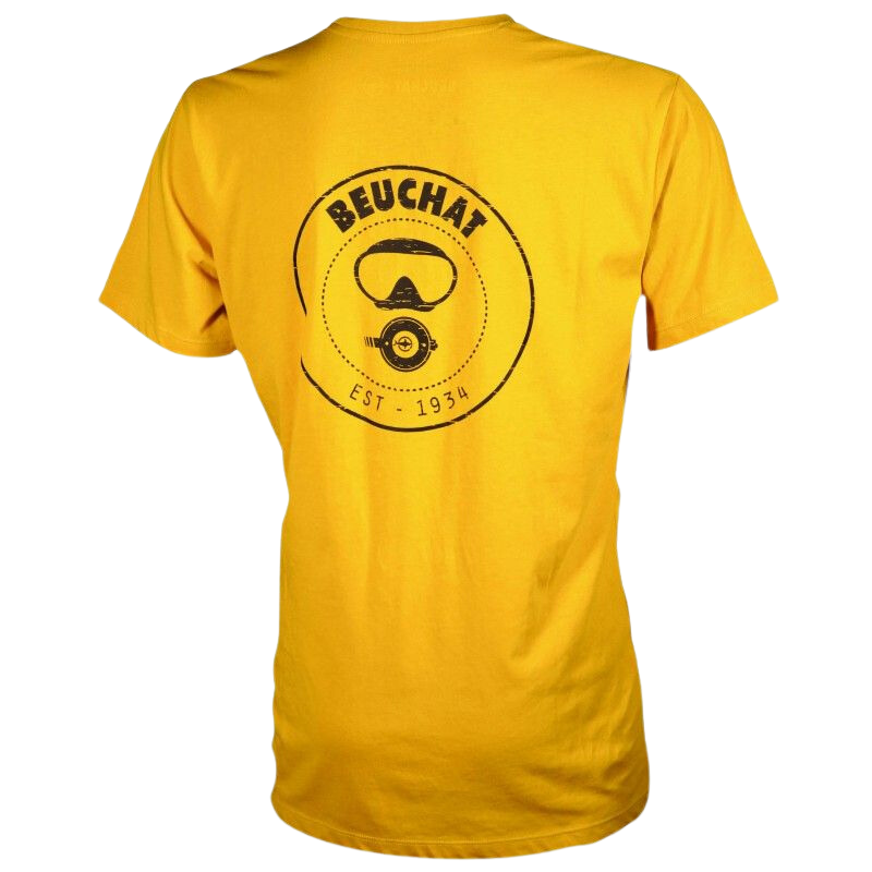 Tee-shirt Beuchat waterwear jaune