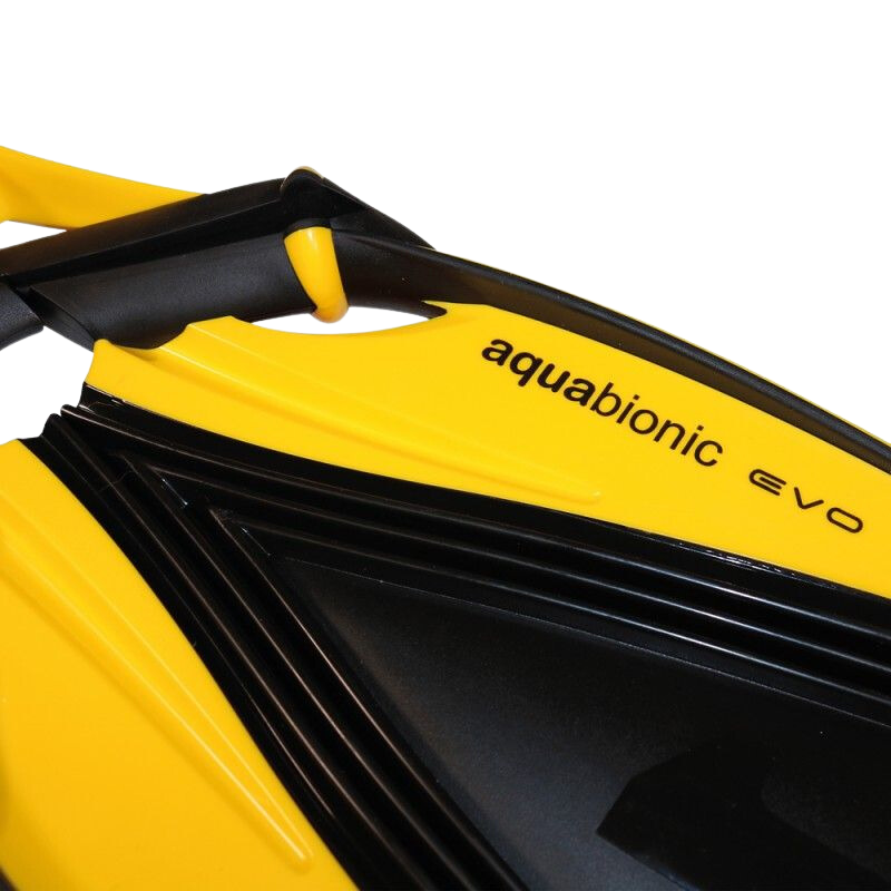 Palmes Beuchat aquabionic evo jaune plongée