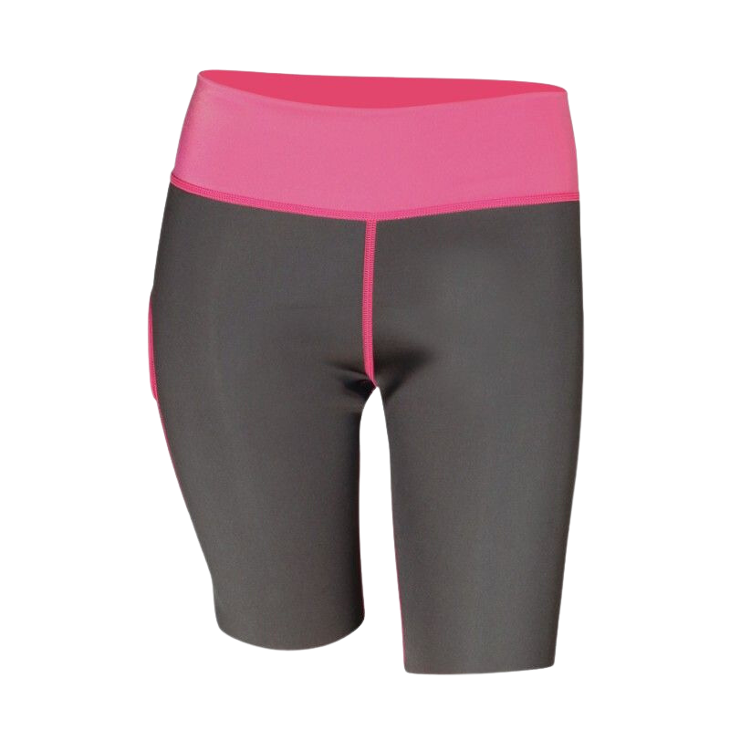 Bermuda UV Beuchat atoll 2mm/lycra rose femme