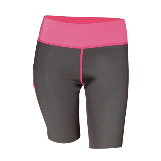 Bermuda UV Beuchat atoll 2mm/lycra rose femme