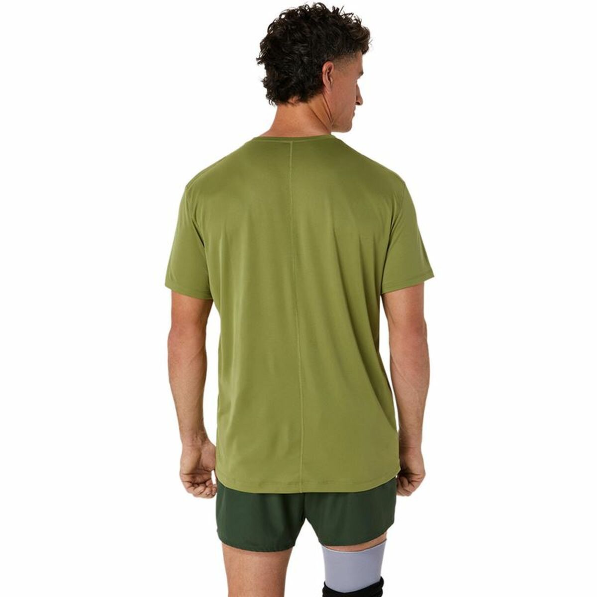 T shirt a manches courtes homme Asics Core Top Vert militaire