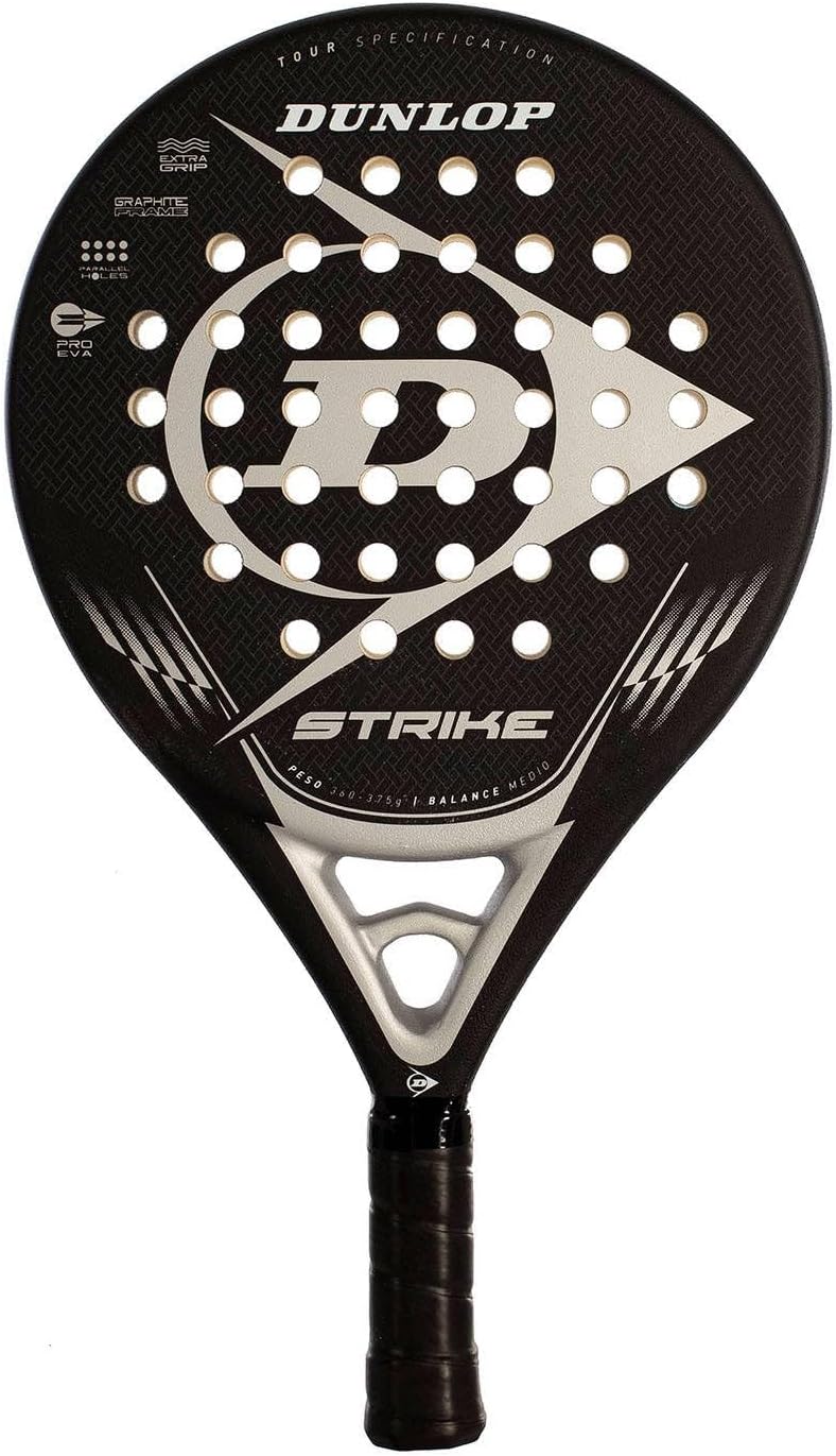 Dunlop Pala Pádel Strike Silver Rugosa NH