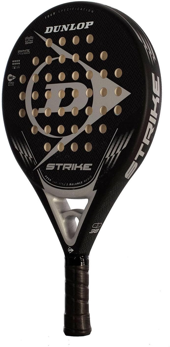 Dunlop Pala Pádel Strike Silver Rugosa NH