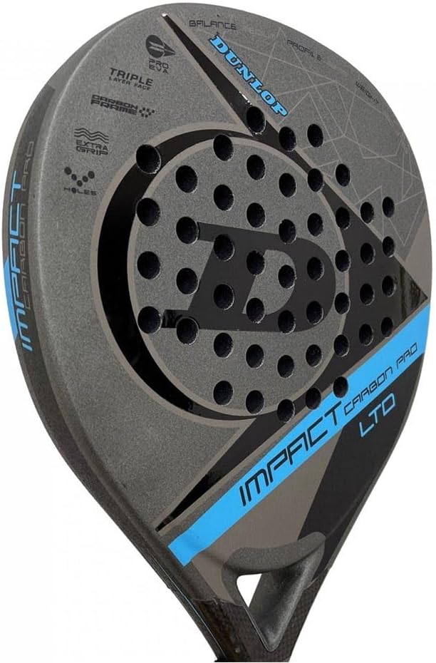 Padel Racket Dunlop Impact Carbon Pro Ltd Blue 623998