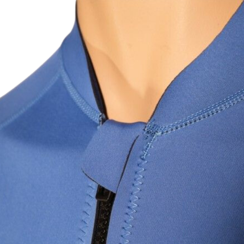 Photo de Combinaison Beuchat monopièce zip frontal 2mm homme bleu profond homme Homme vêtements aventure