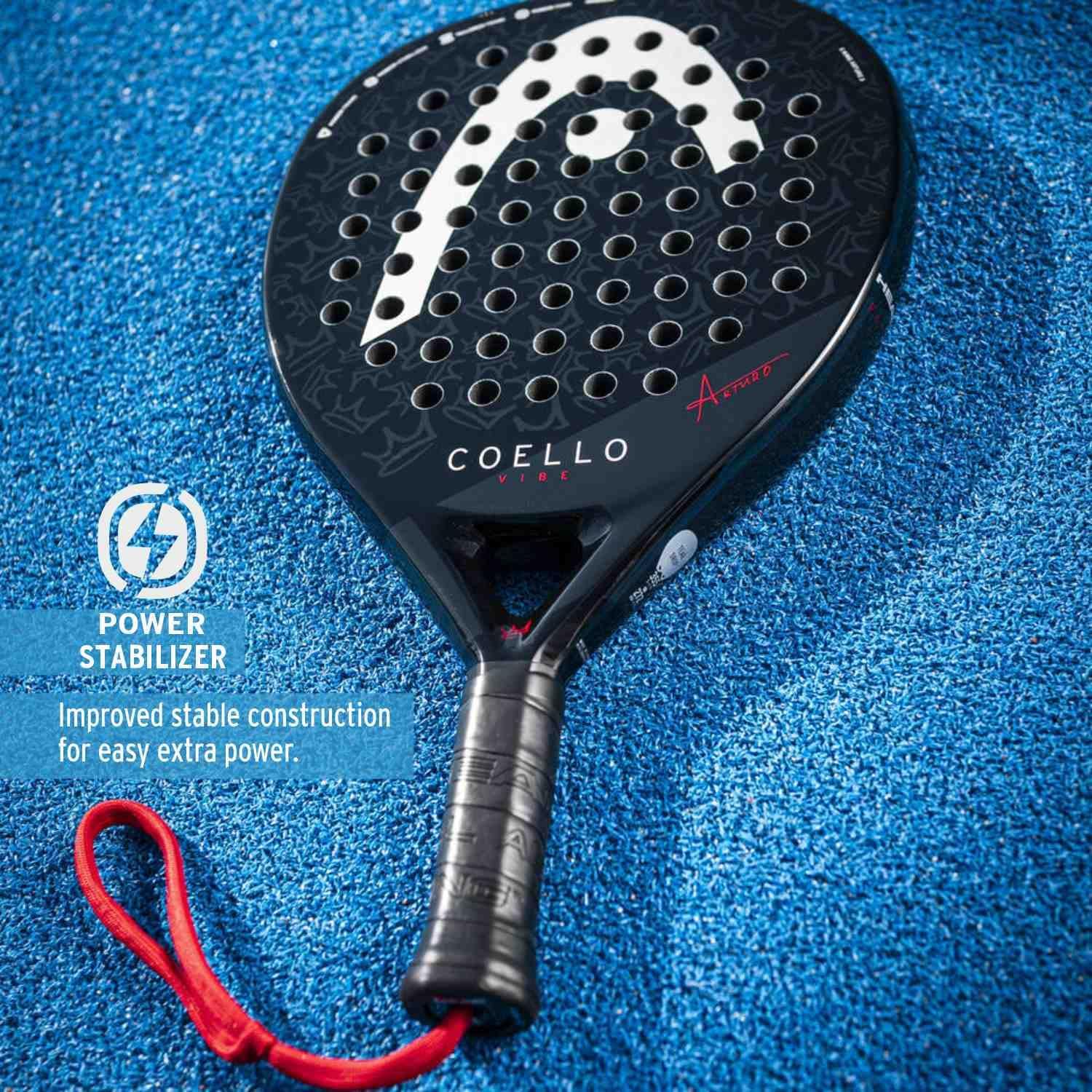 HEAD Bolt Padel Racket Black (360g) 2025