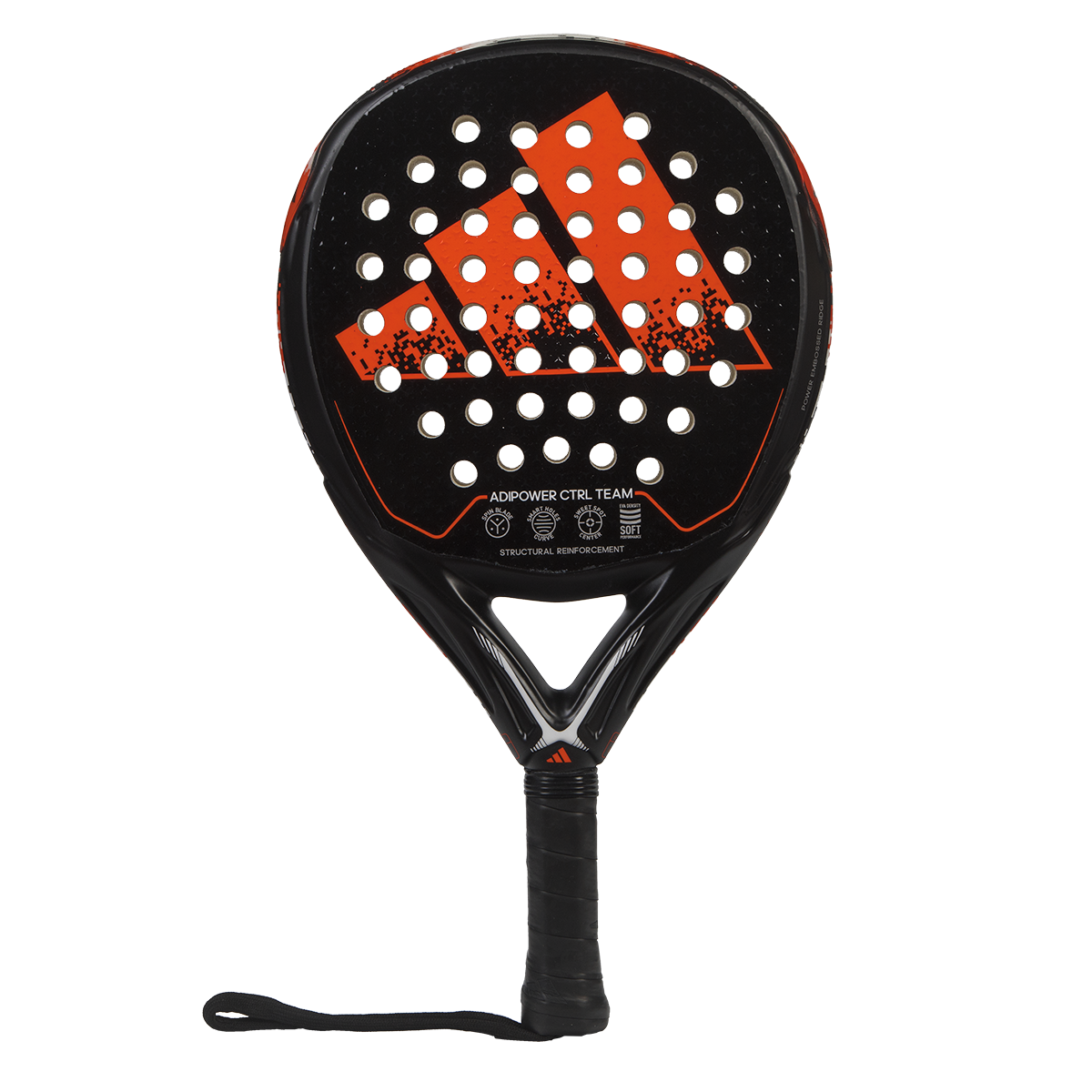 Photo de Raquette Padel Adidas Adipower Control Team Noir griper rugueux