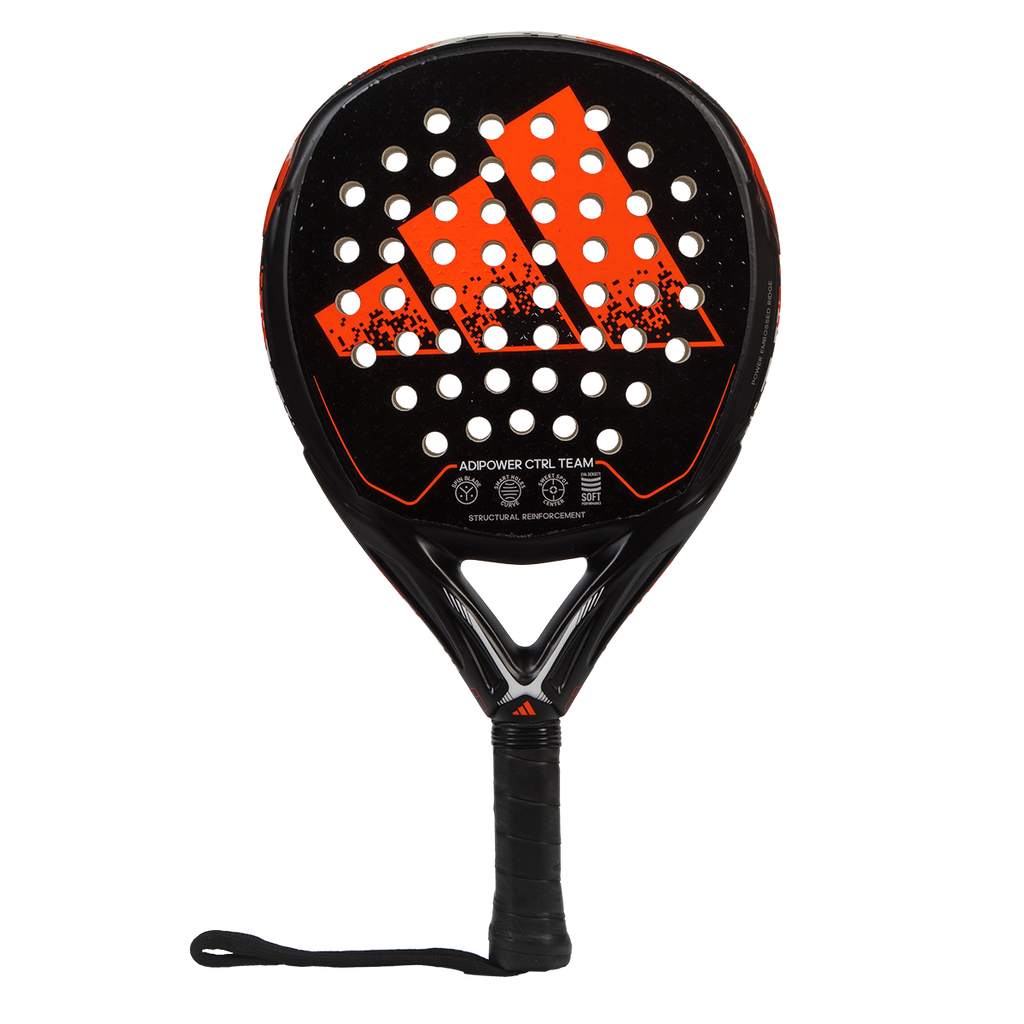 Photo de Raquette Padel Adidas Adipower Control Team Noir griper rugueux