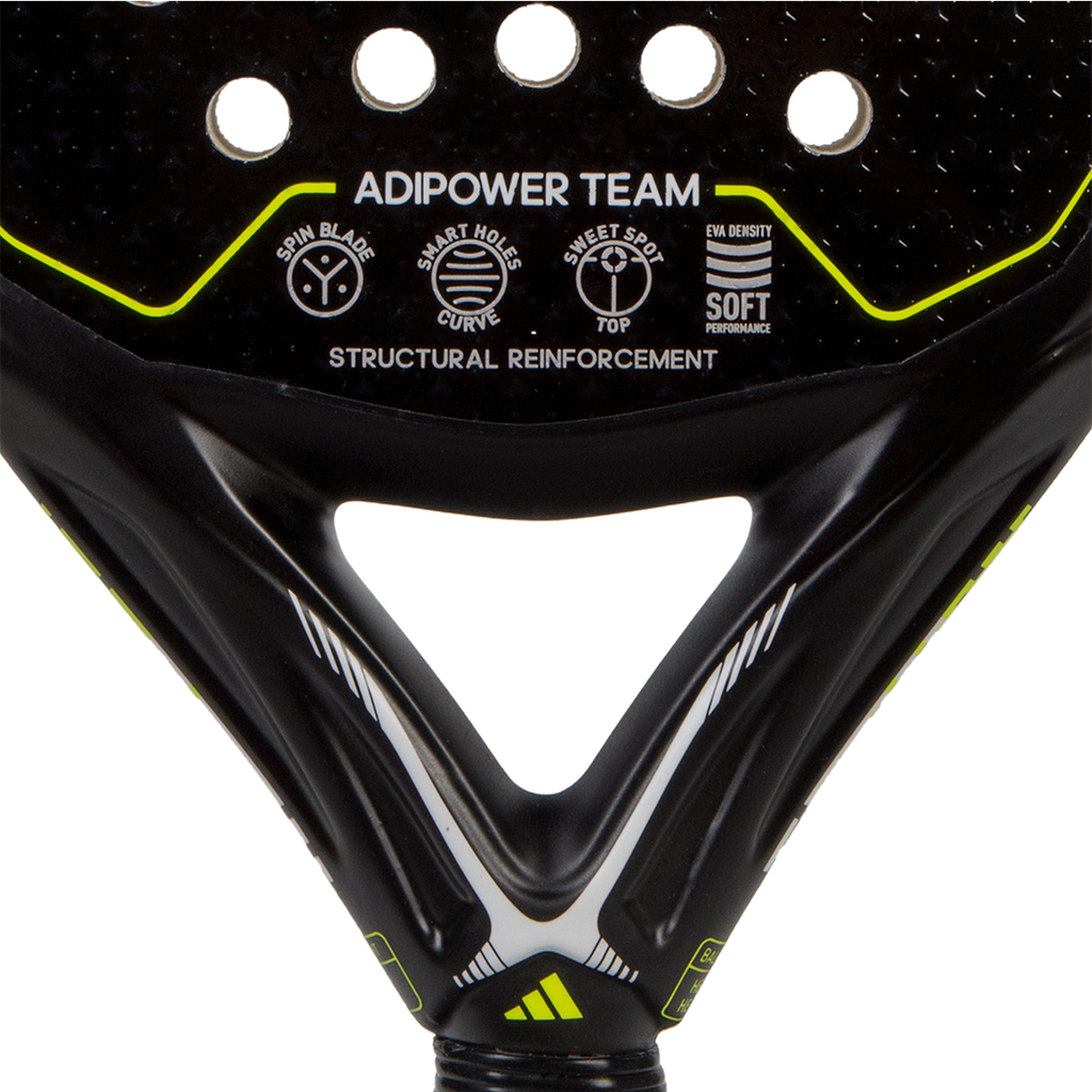 photo raquette de padel adipower team detail