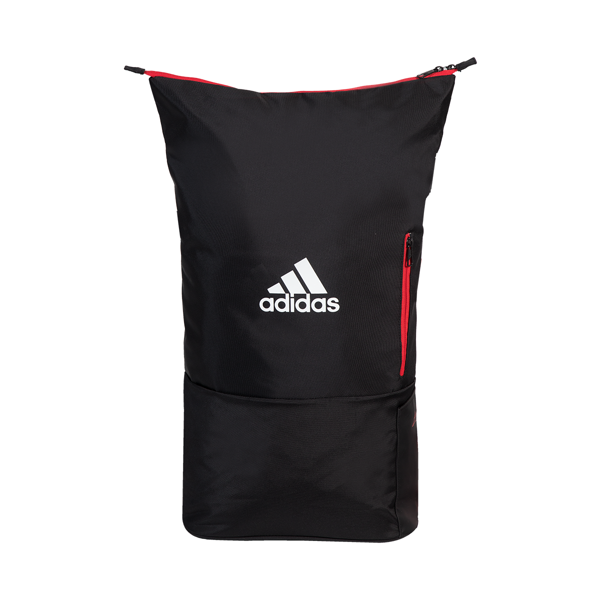 Photo du sac à dos de Padel Adidas multigame noir et rouge