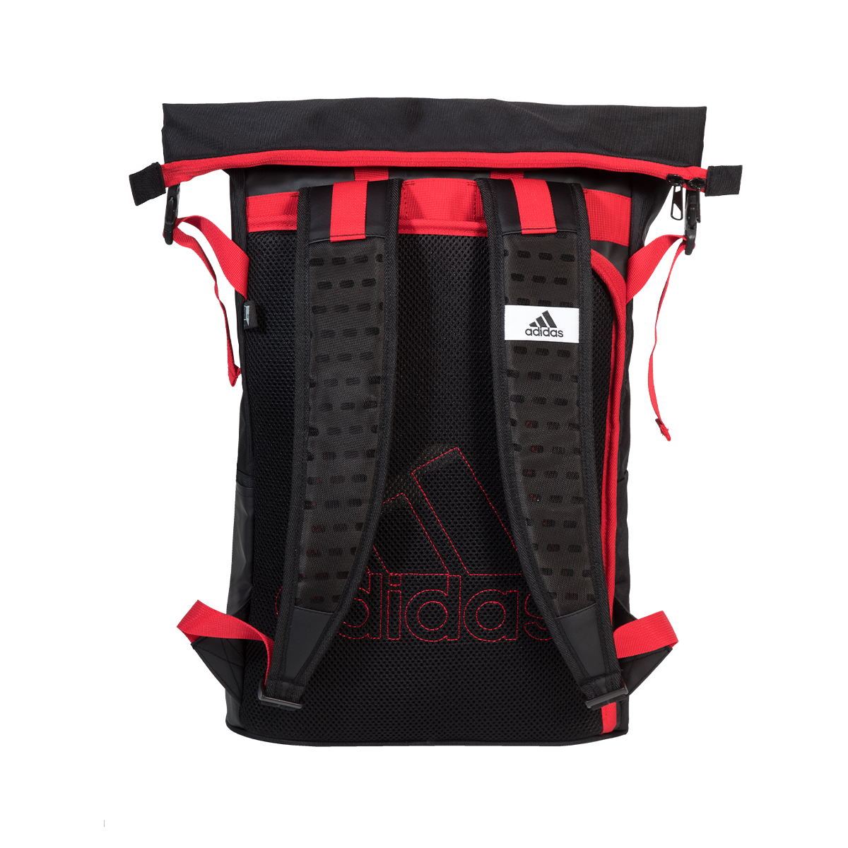 Bretelles du sac à dos de padel Adidas multigame noir et rouge