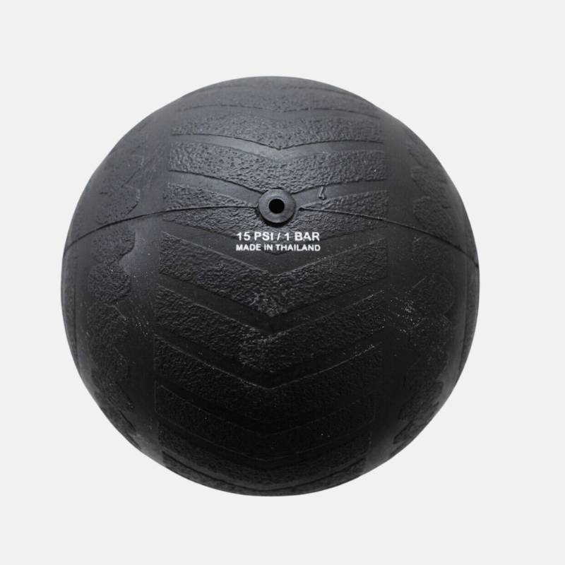 Photo de Ballon de récupération gonflable Nike noir Sphérique Sport Texture