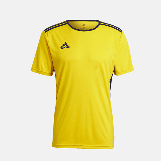 Photo de T-shirt Adidas Entrada 18 Jersey jaune Vêtement Sportif Uni