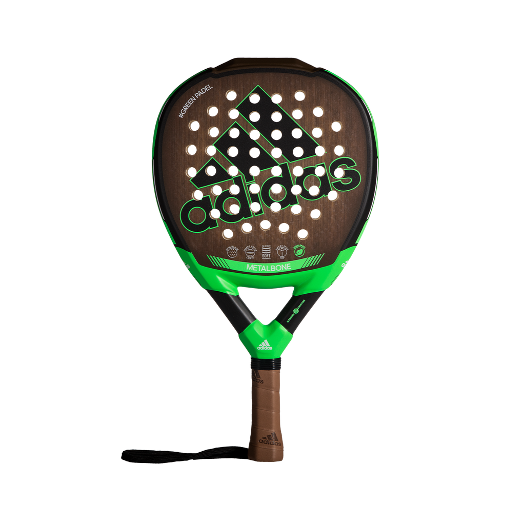 Photo de Raquette Padel Adidas Metalbone GreenPadel Sport verte bois