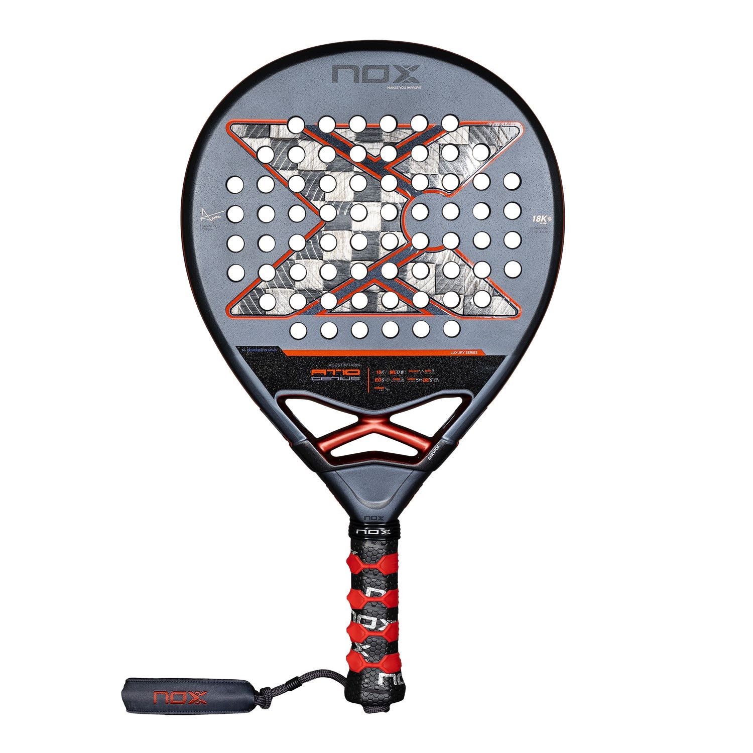 Raquette padel Nox At10 Genius 18k Alum by Augustin Tapia 2025