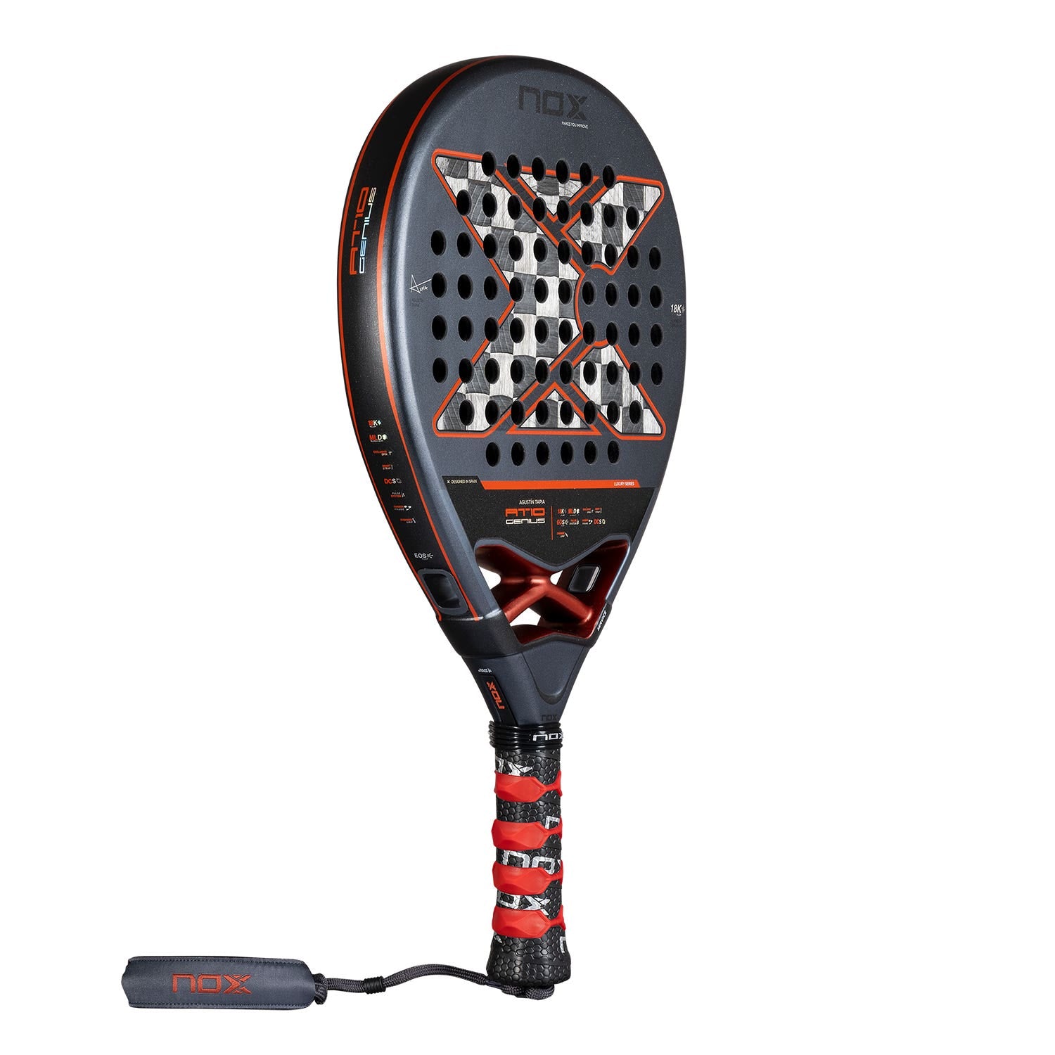 Raquette padel Nox At10 Genius 18k Alum by Augustin Tapia 2025