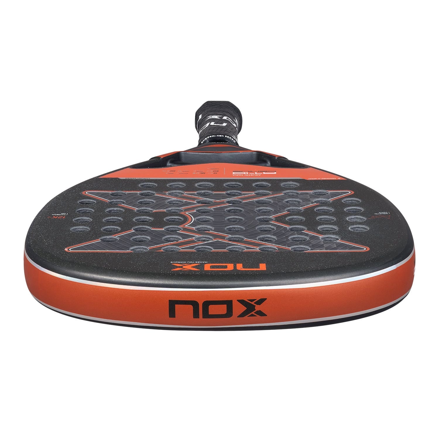 Raquette padel Nox At10 Genius Attack 12k by Augustin Tapia 2025