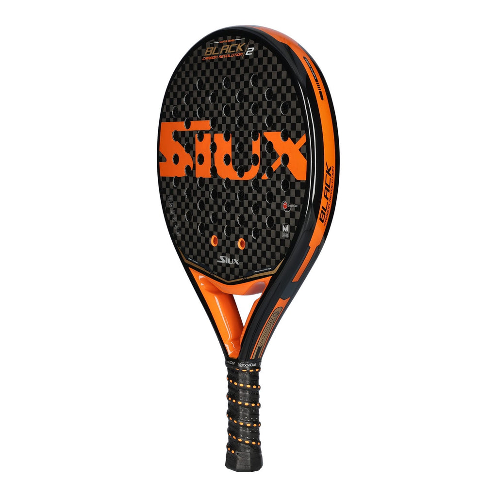 Raquette padel Siux Black Carbon Revolution 2 Orange