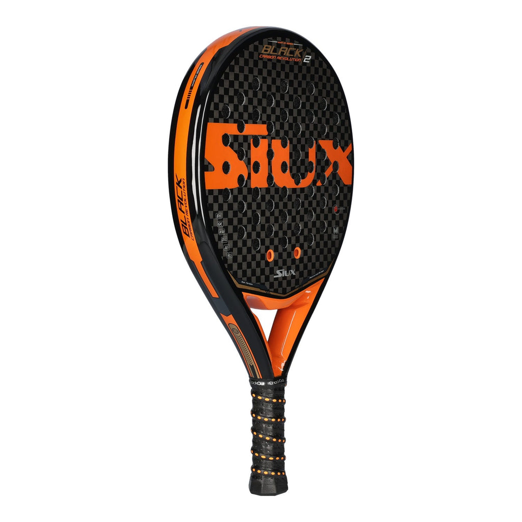 Raquette padel Siux Black Carbon Revolution 2 Orange
