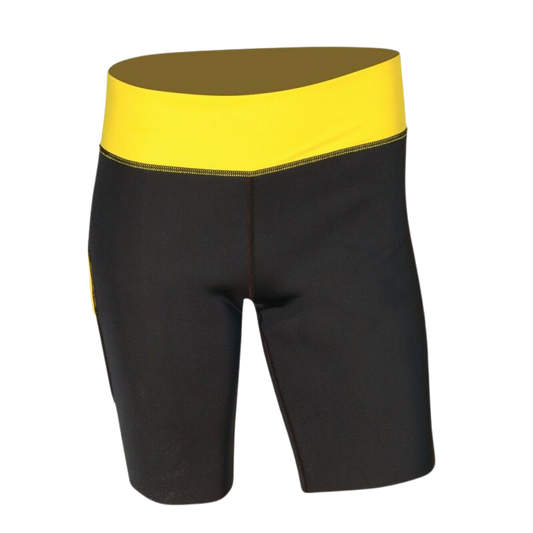 Bermuda UV Beuchat atoll néo 2mm/lycra jaune plongée homme