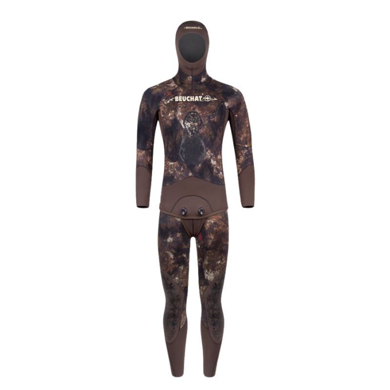 Combinaison Beuchat rocksea trigocamo wide veste 9 mm homme