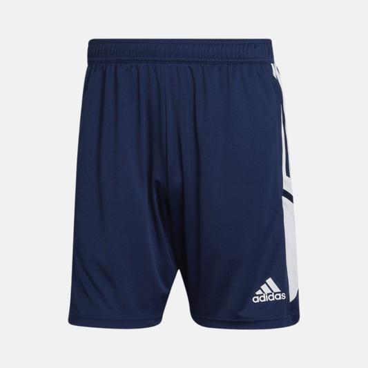 Photo de Short Adidas Condivo 22 bleu marine et blanc Vêtement sportif Football