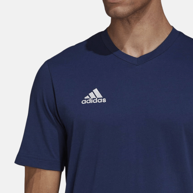 Photo de T-shirt Adidas Entrada 22 bleu marine homme vêtement sportif