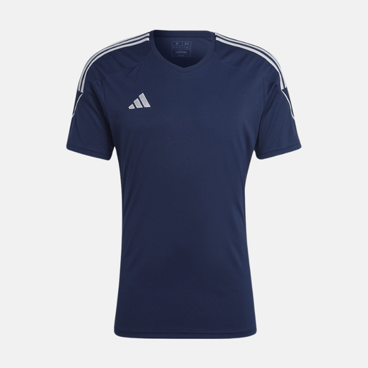 Photo de T-shirt Adidas Tiro 23 Jersey bleu marine Vêtements Sportif Maillot
