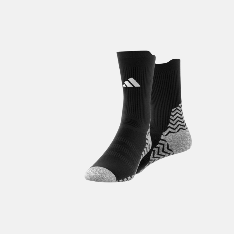 Photo de Chaussettes Adidas antidérapantes noires et grises Accessoires vêtements sportifs