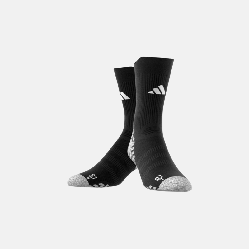 Photo de Chaussettes Adidas antidérapantes noires et grises Vêtement Sport Haute-performance