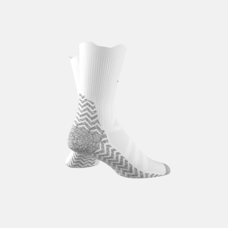 Photo de Chaussettes Adidas antidérapantes blanches Sport Confort Tricot