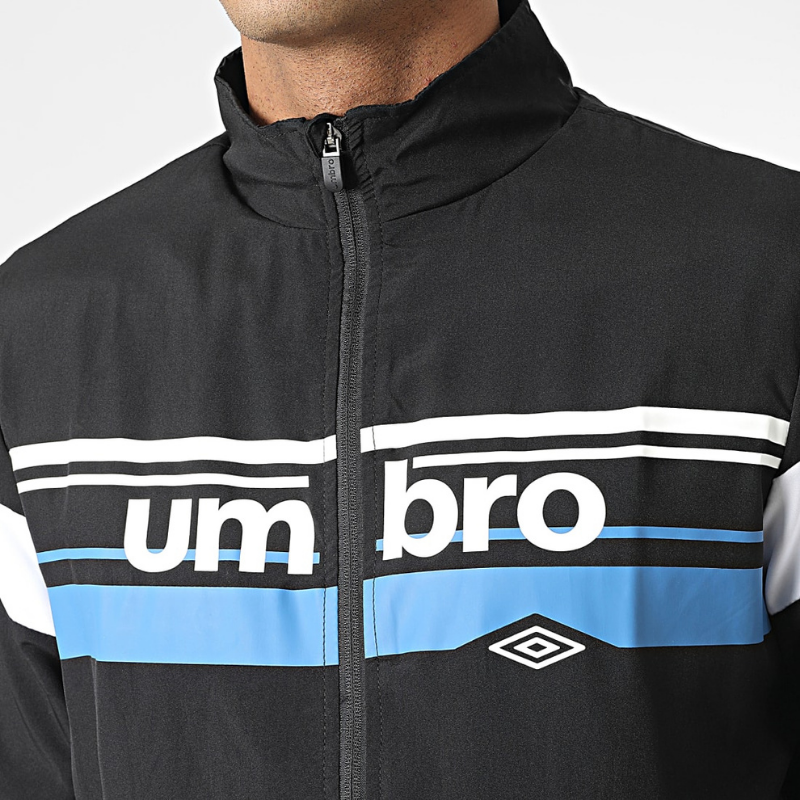 Photo de Ensemble de survêtement Umbro pour Homme Wave noir veste marque noire