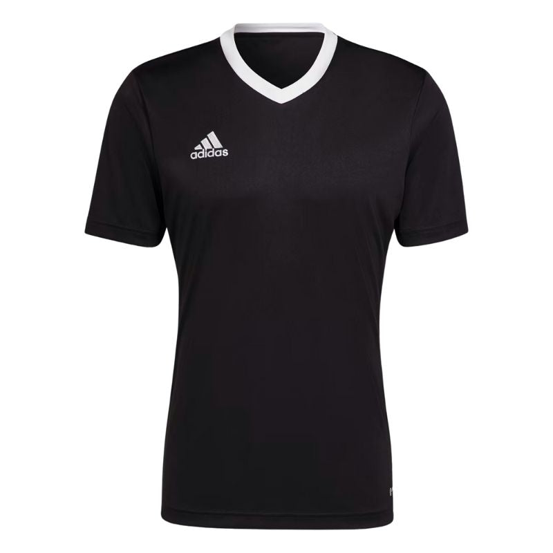 Photo de Maillot Adidas Entrada 22 Noir Logo blanc sportif