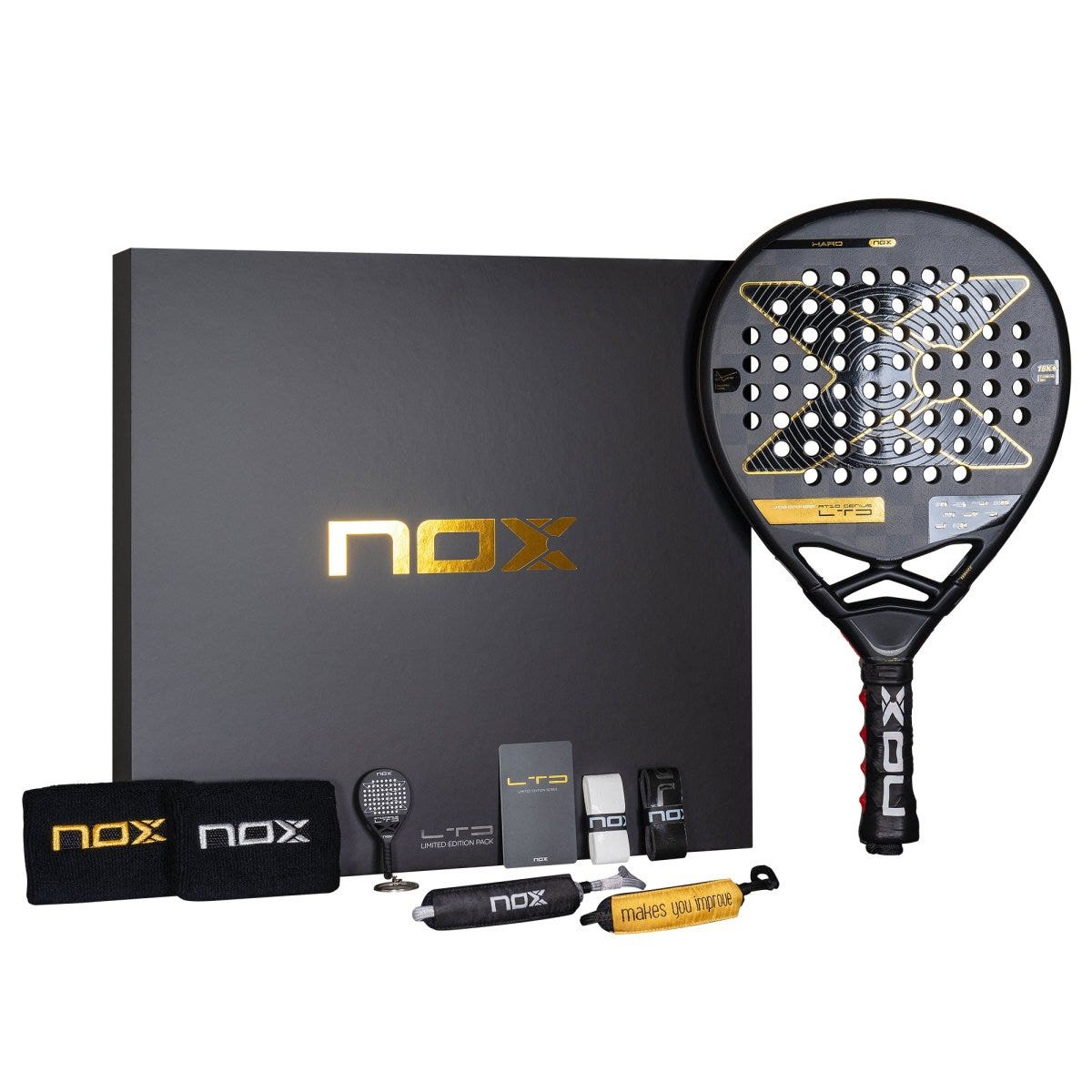Pack raquette padel nox At Genius Edition limitée 2025