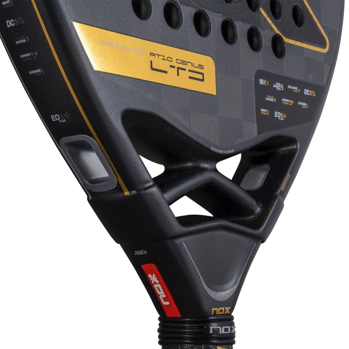 Pack raquette padel nox At Genius Edition limitée 2025