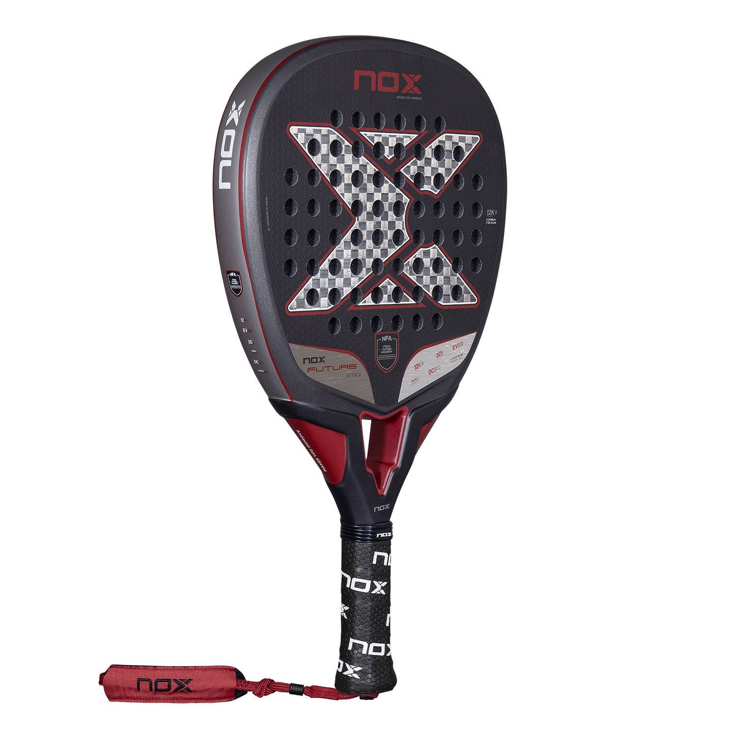 Raquette padel Nox Future Attack 12K Alum