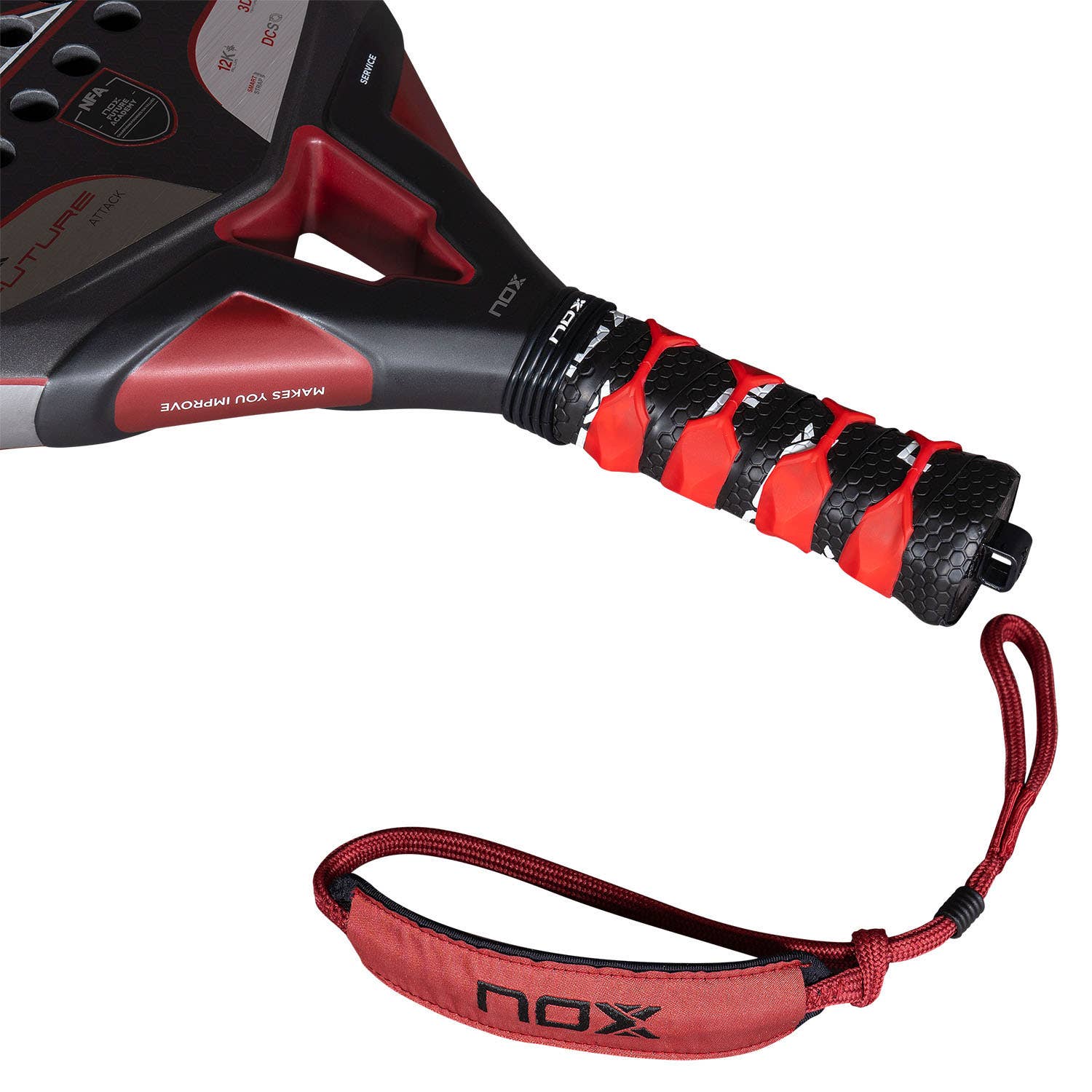 Raquette padel Nox Future Attack 12K Alum