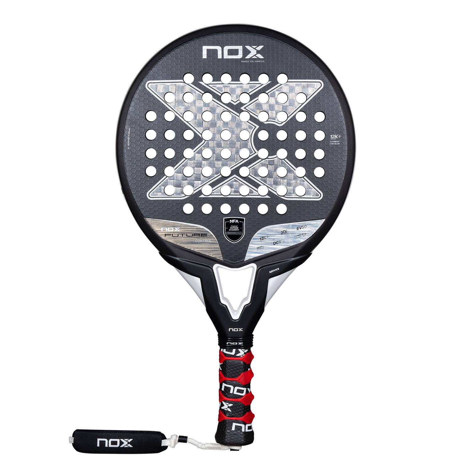 Raquette padel Nox Future Control 12K Alum