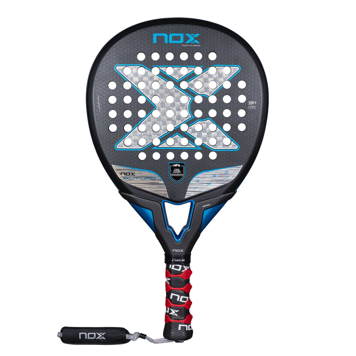 Raquette padel Nox Future Hybrid 12K Alum