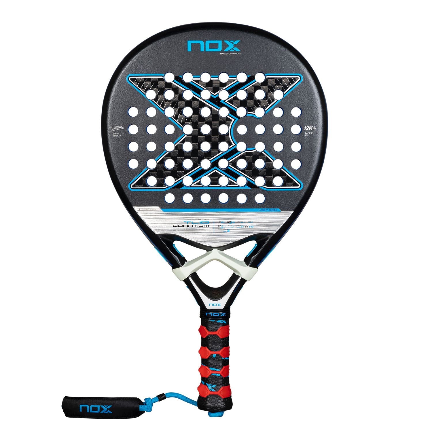 Raquette padel Nox TL10 Quantum 12K by Tino Libaak