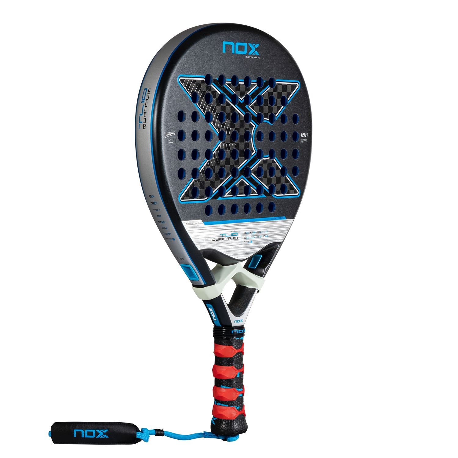 Raquette padel Nox TL10 Quantum 12K by Tino Libaak