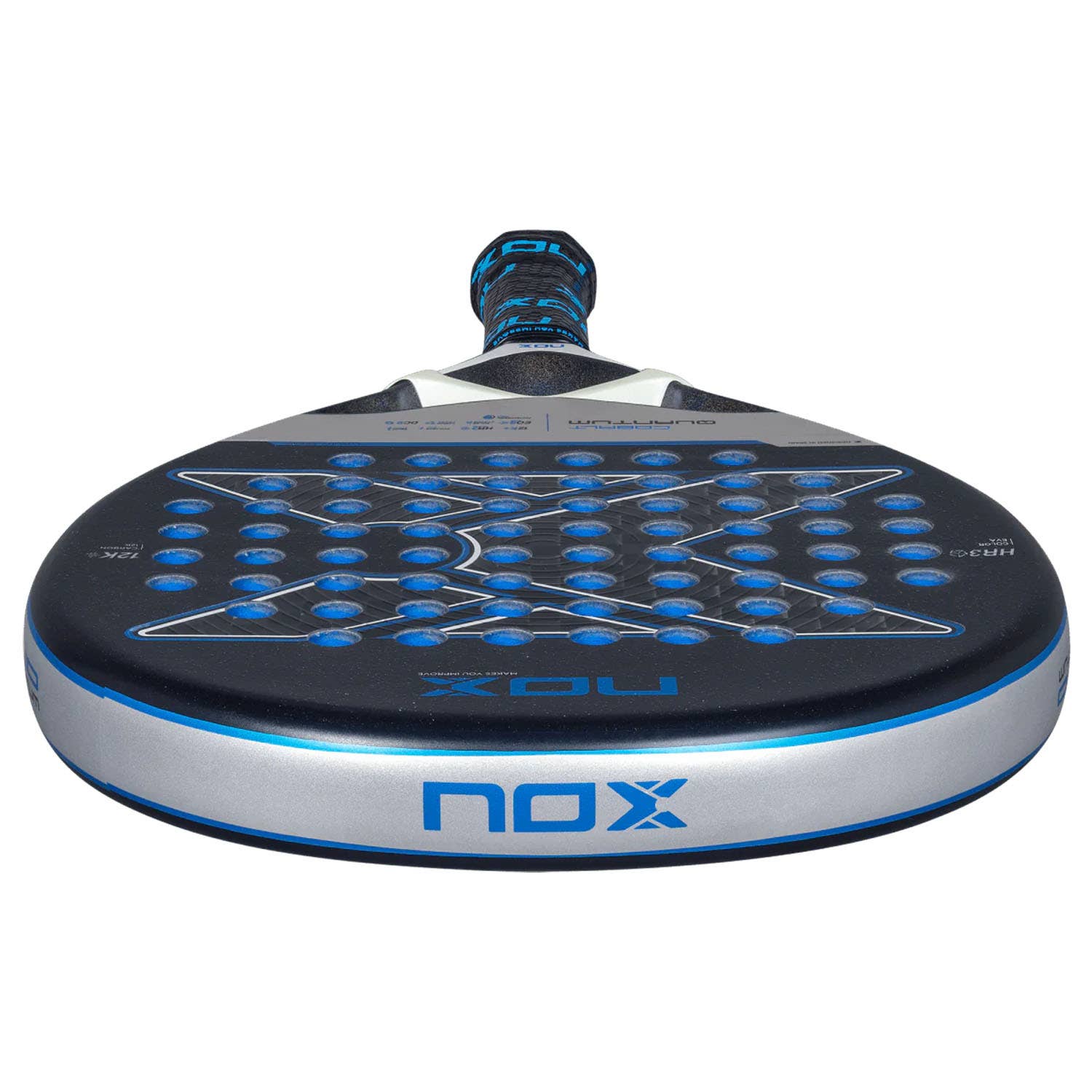 Raquette padel Nox Quantum 12K Cobalt